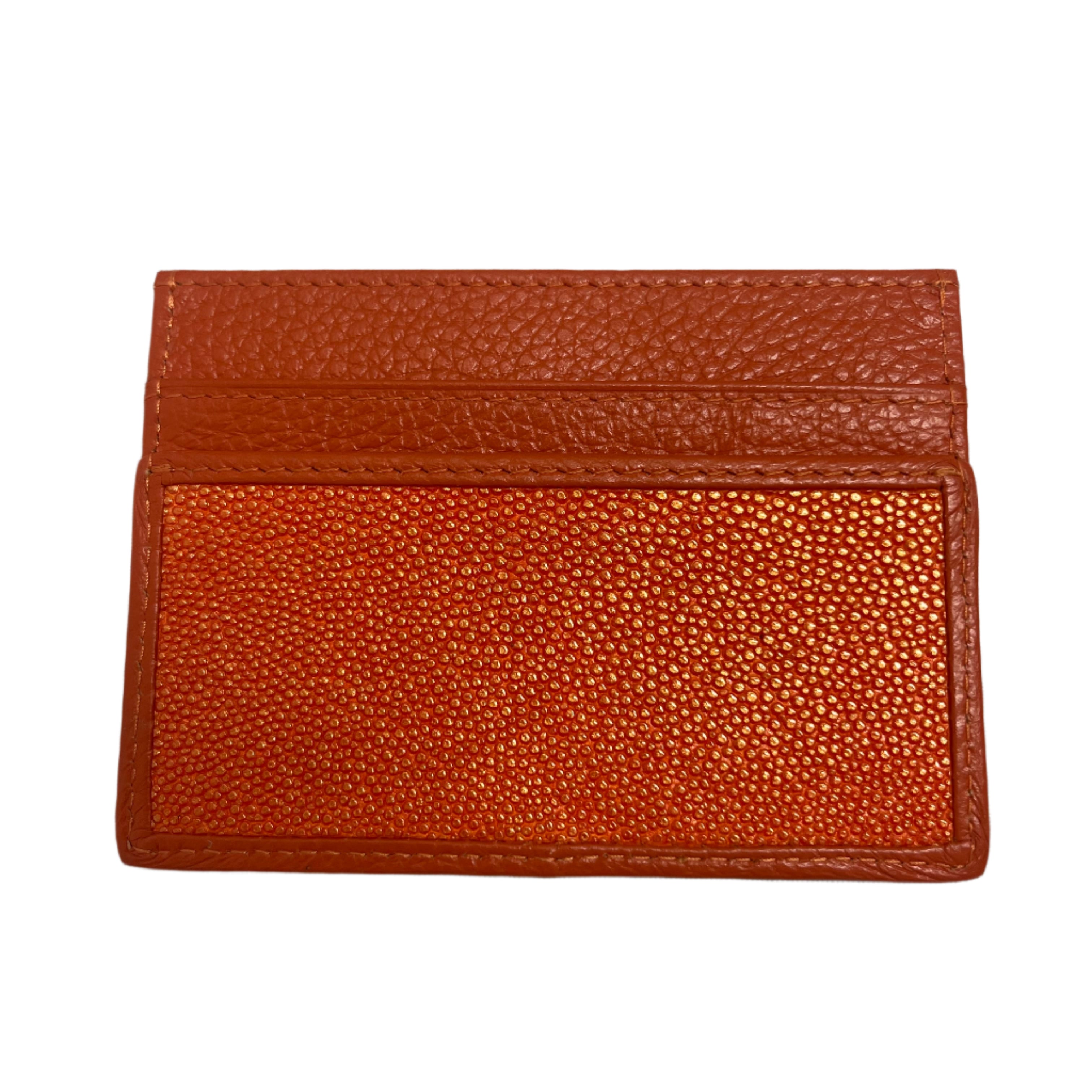 Stingray Leather Slim Card Holder