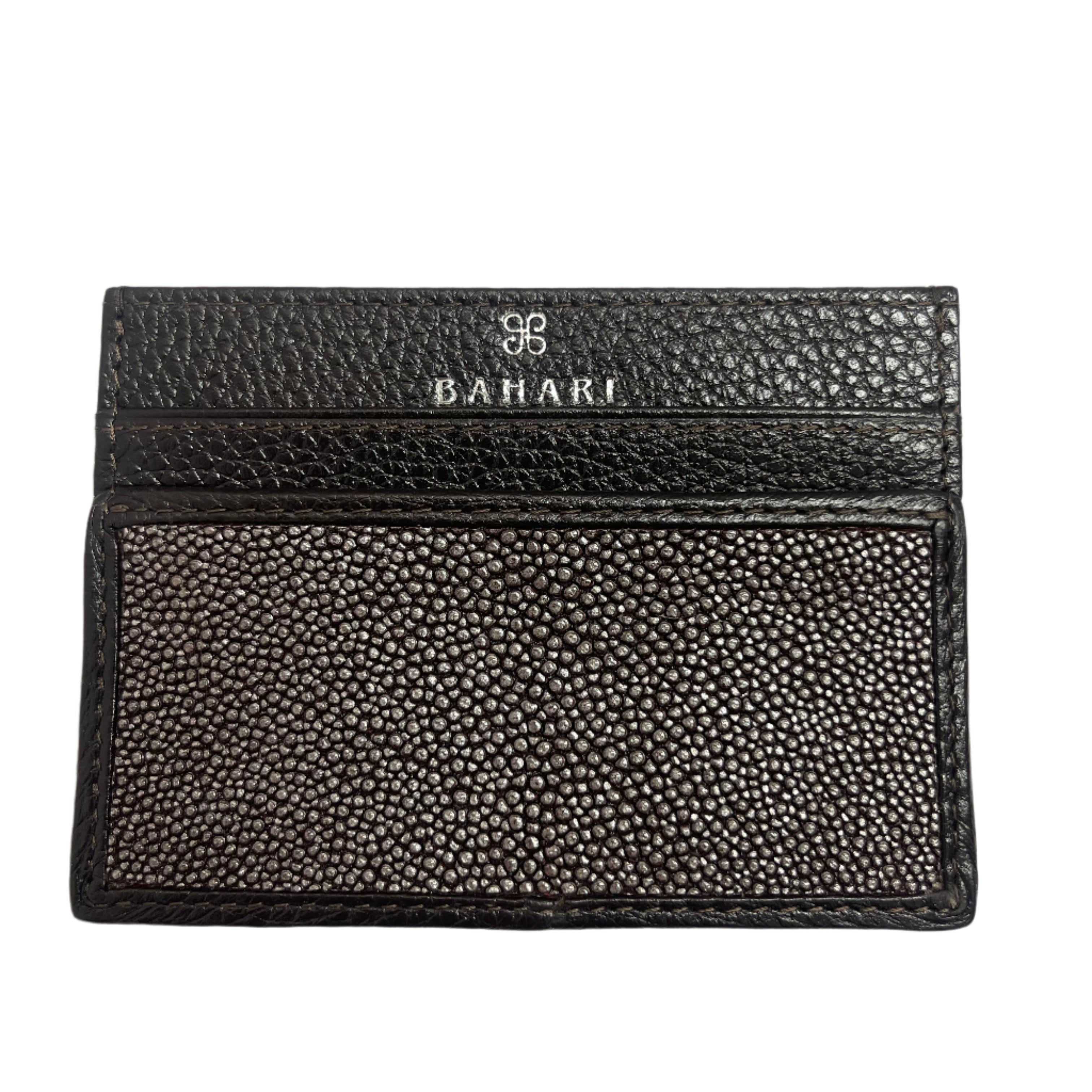Stingray Leather Slim Card Holder