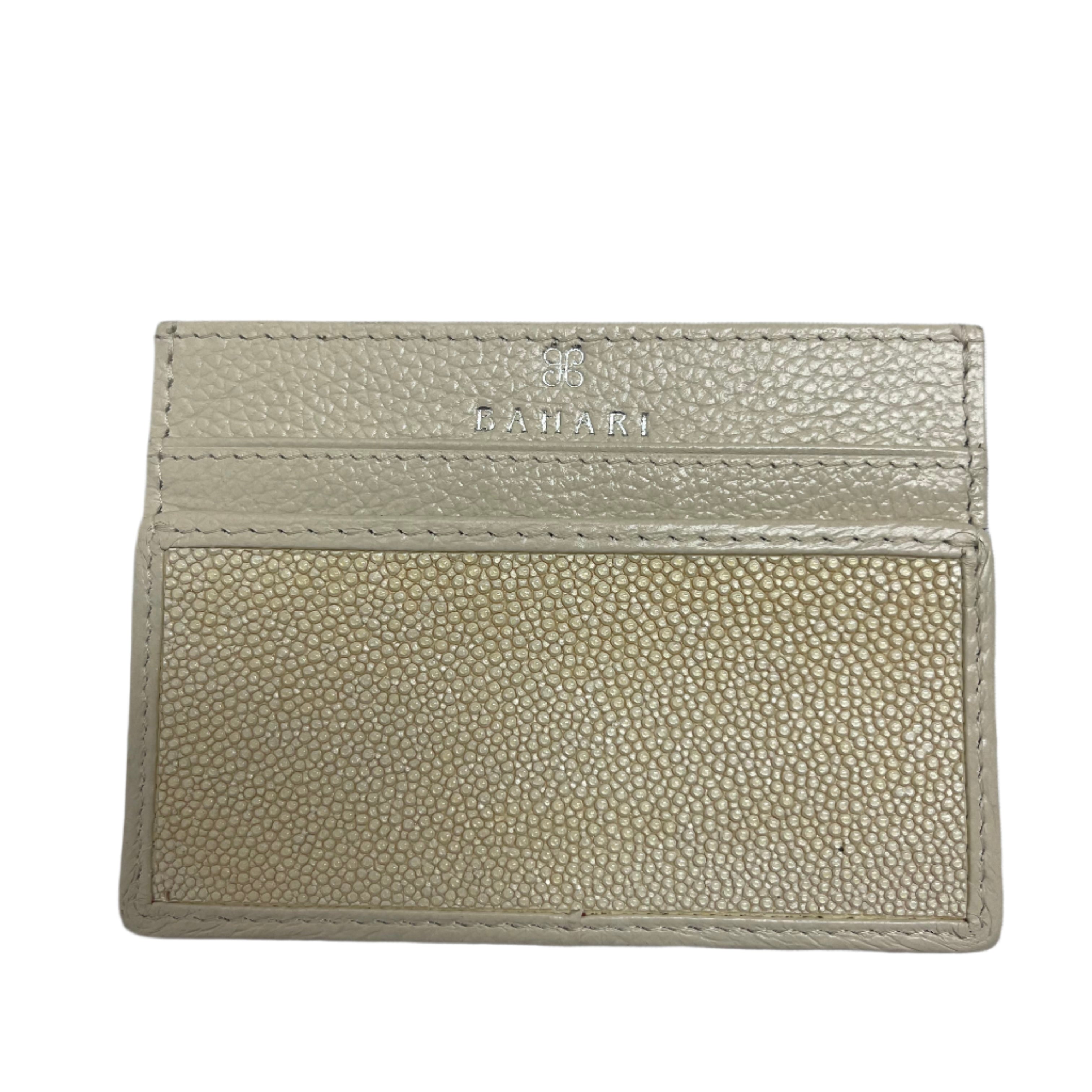 Stingray Leather Slim Card Holder