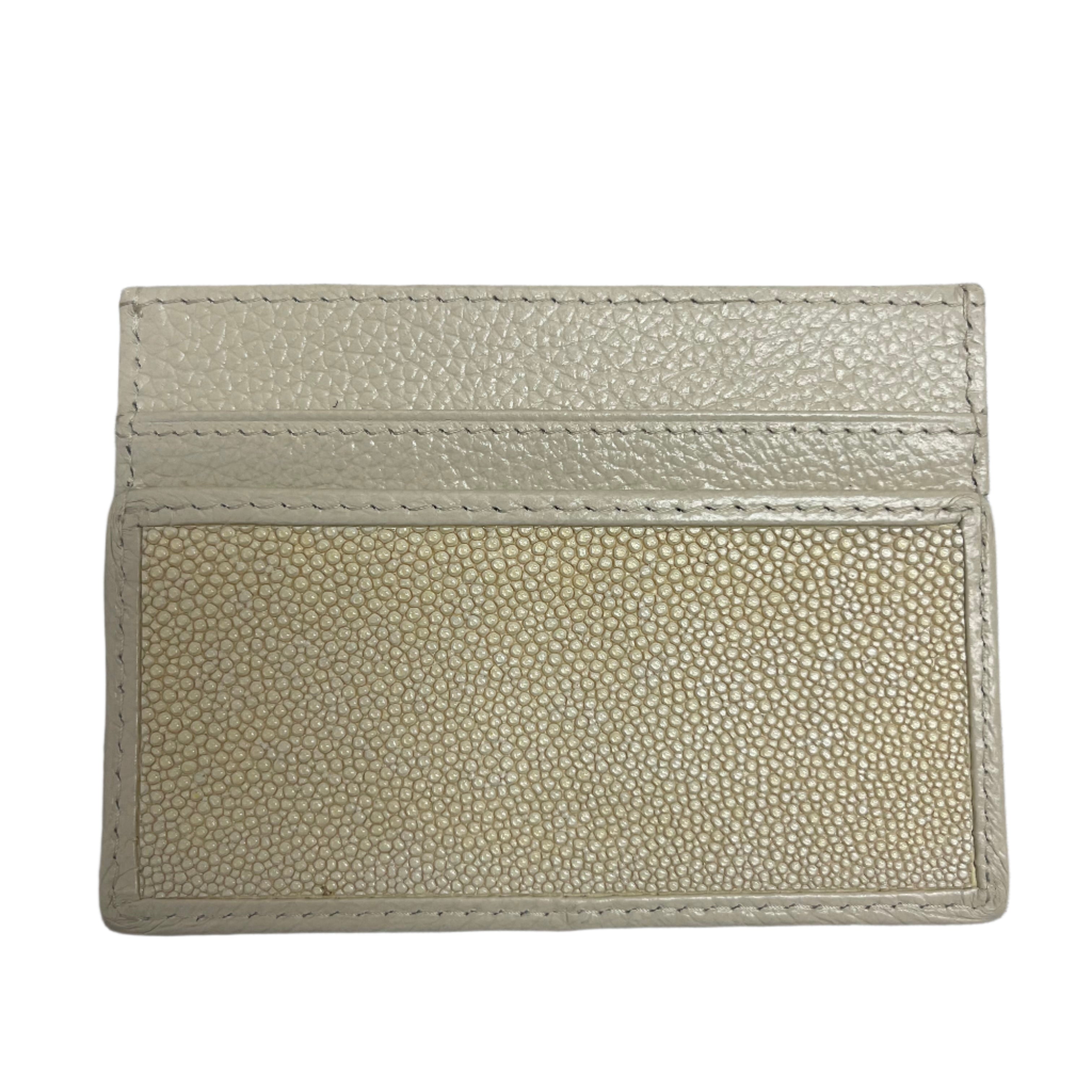 Stingray Leather Slim Card Holder
