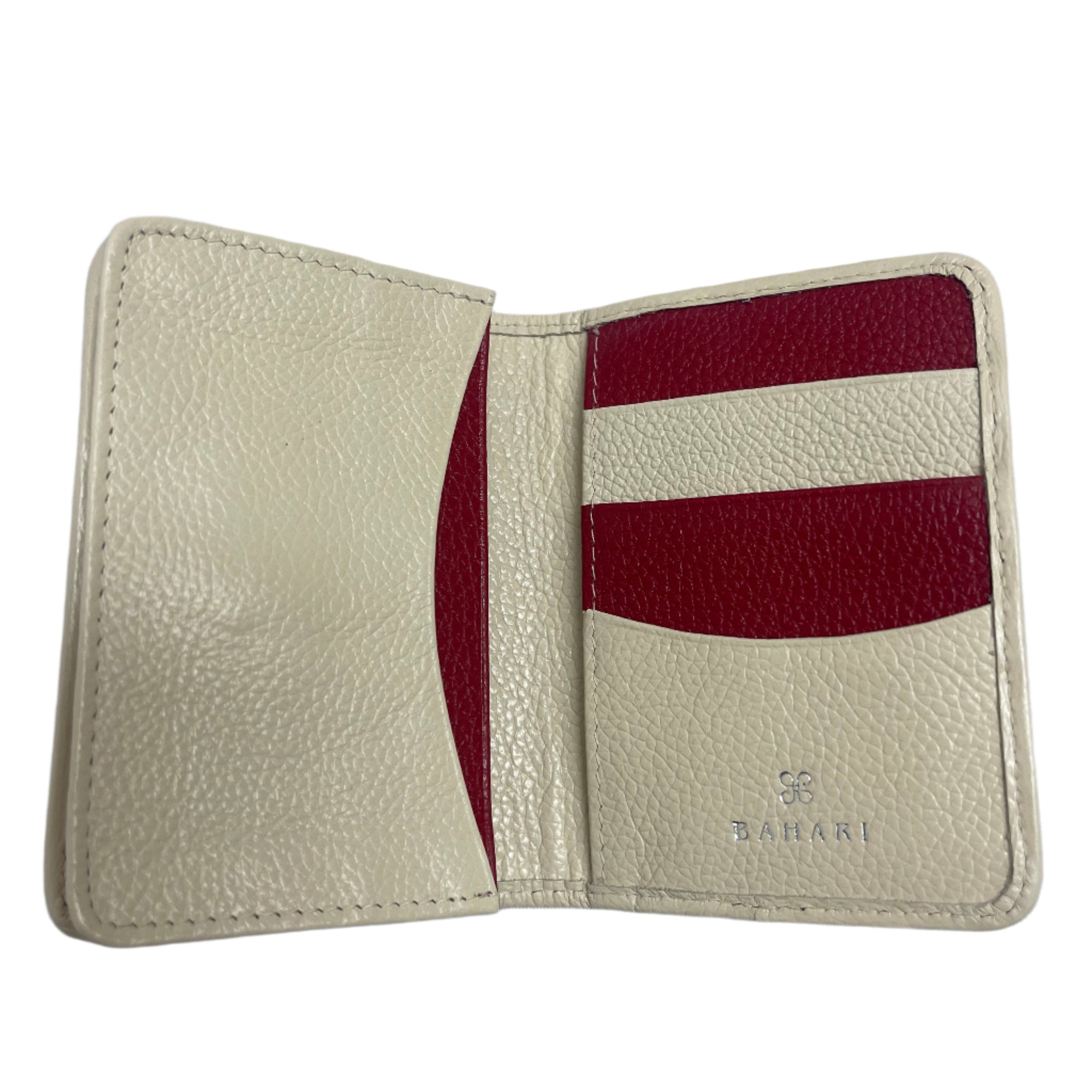 Stingray Leather Card Holder w/Design