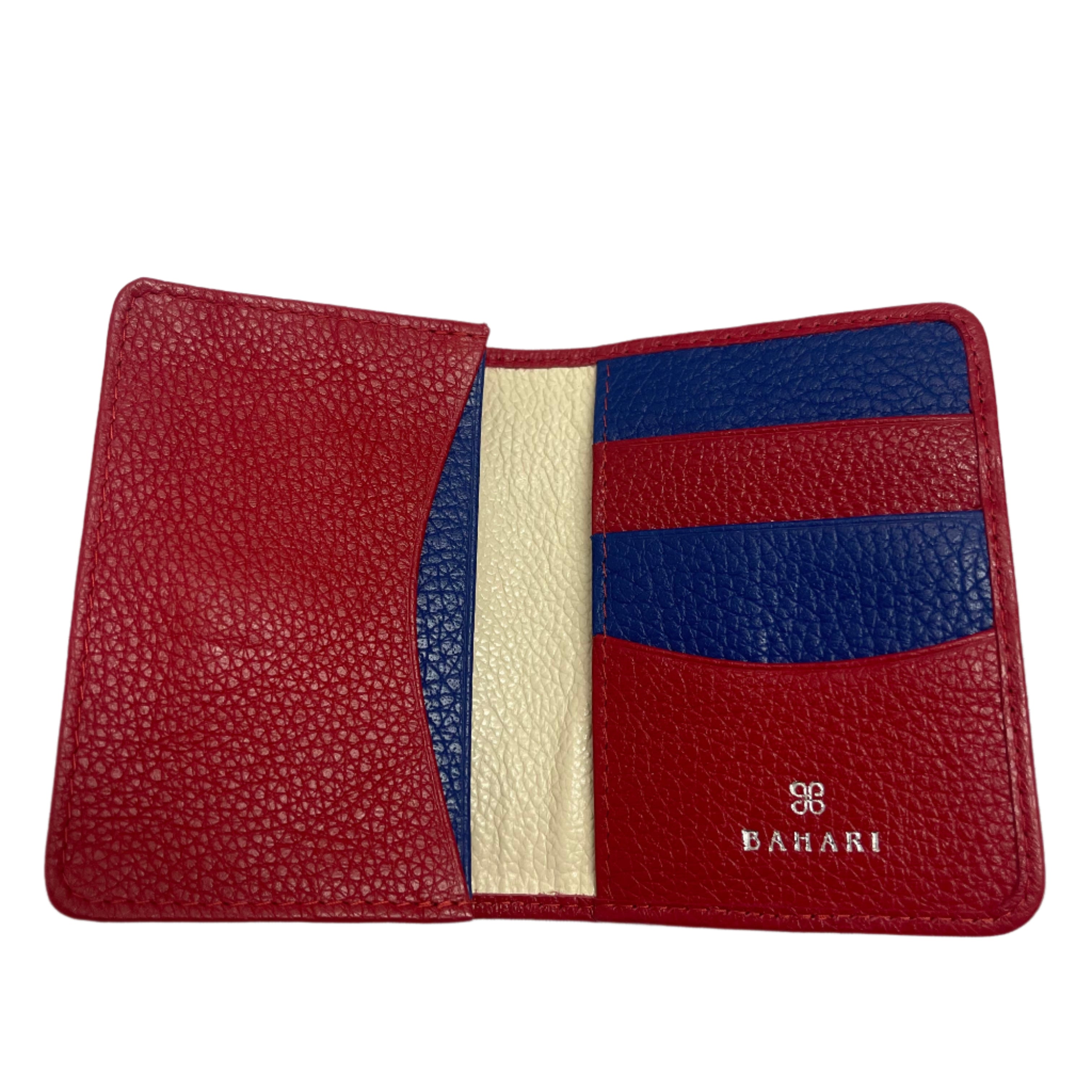 Stingray Leather Card Holder w/Design