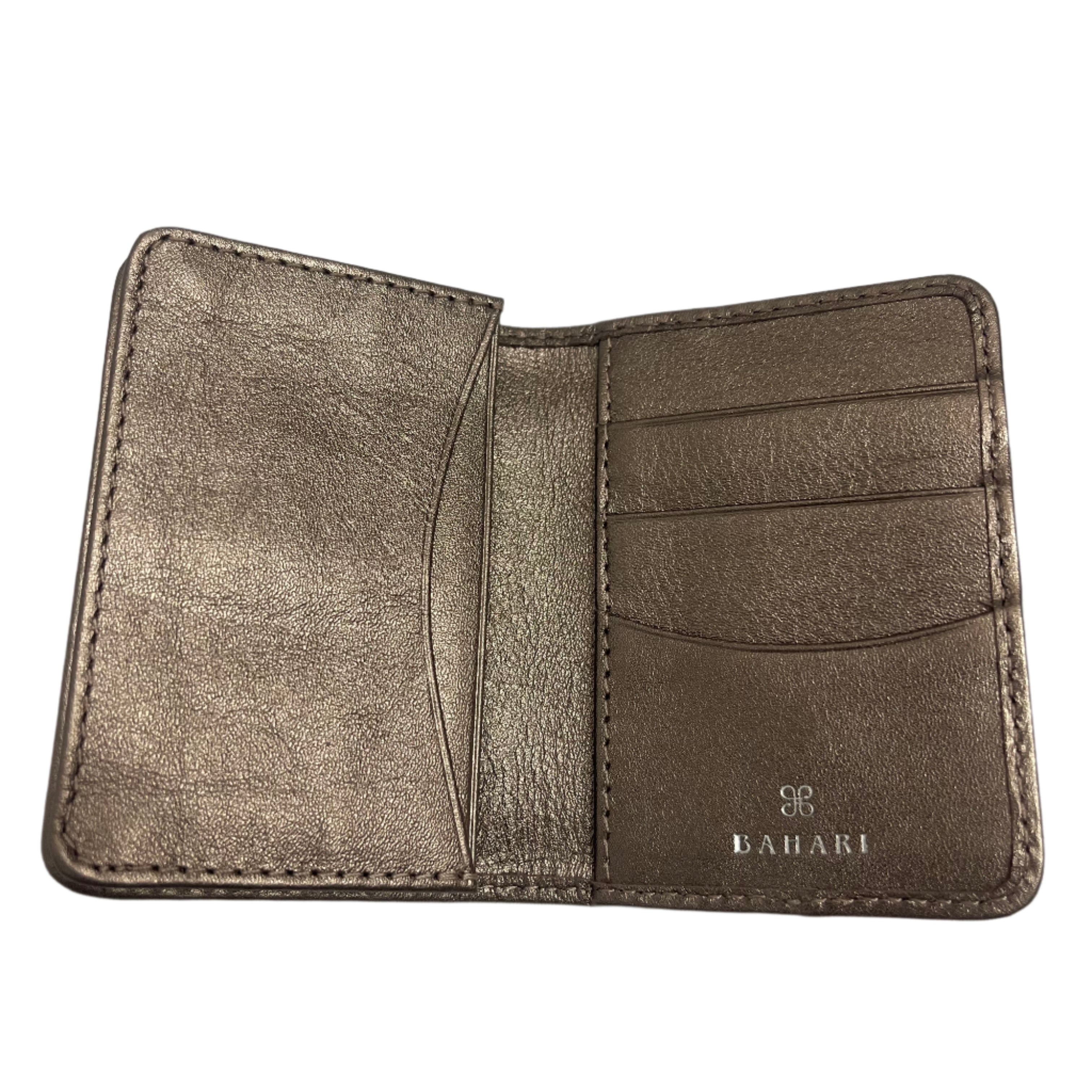 Stingray Leather Card Holder w/Design