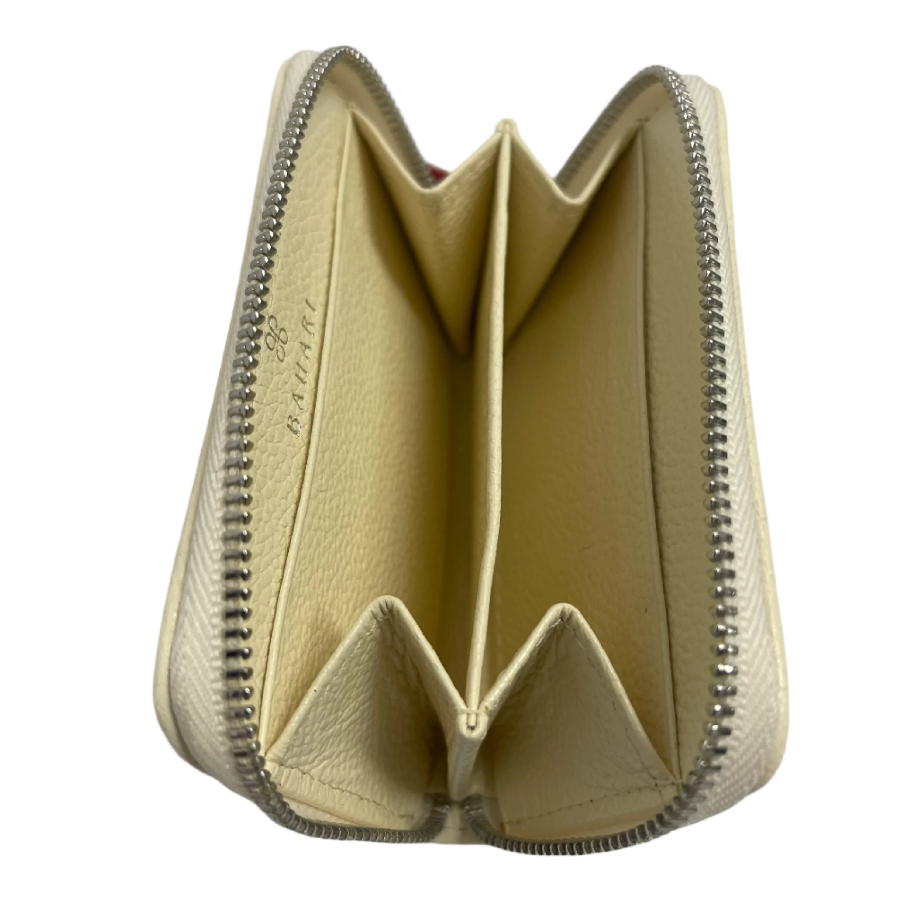 Stingray Leather Zippered Wallet w/Design
