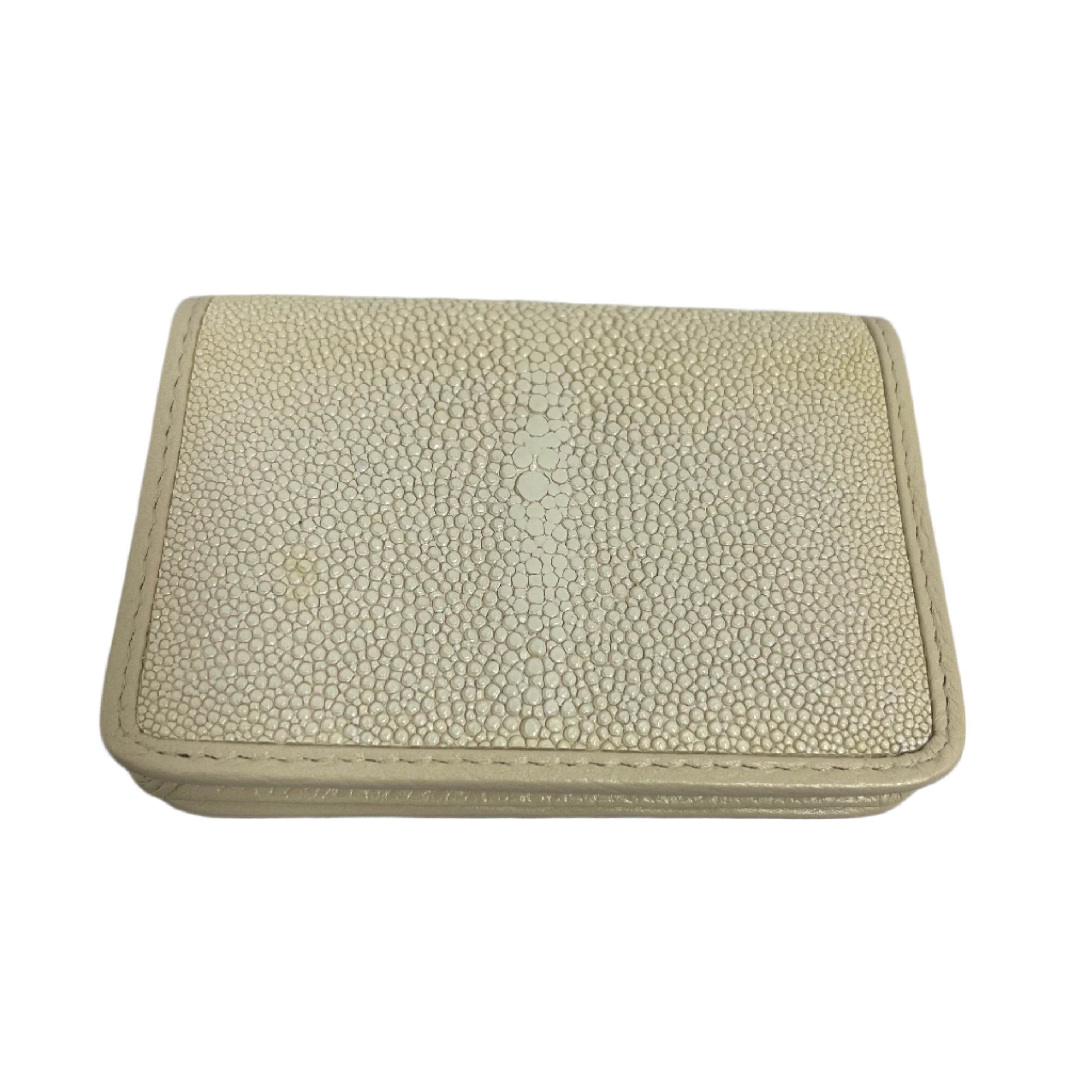 Stingray Leather Card Holder
