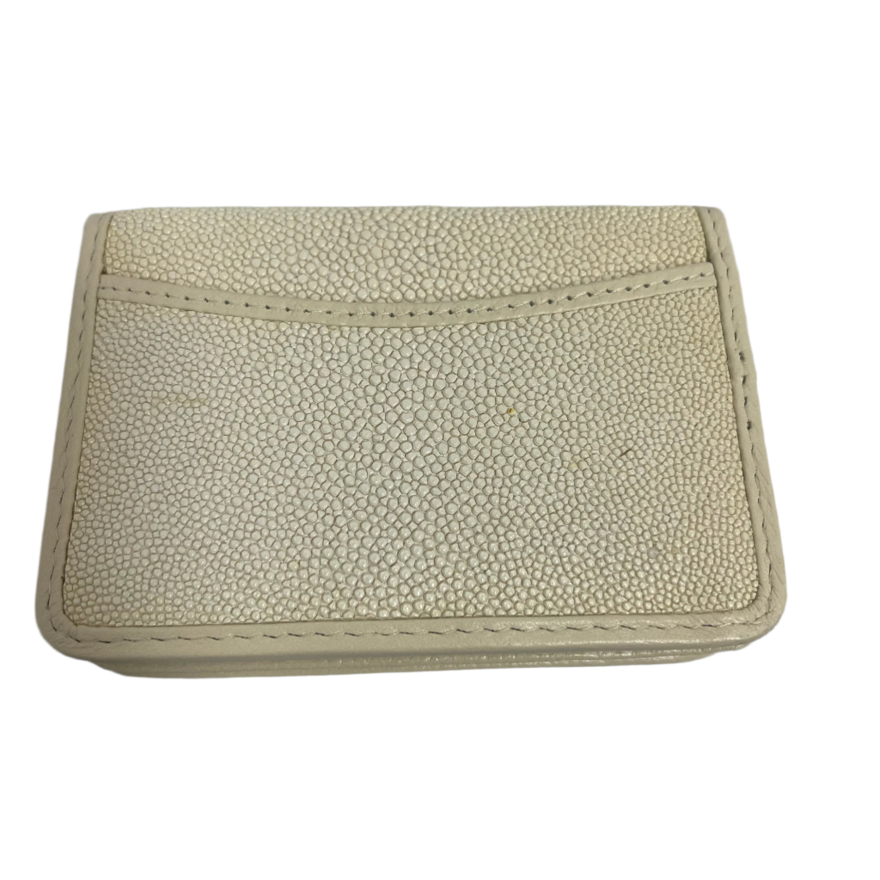 Stingray Leather Card Holder