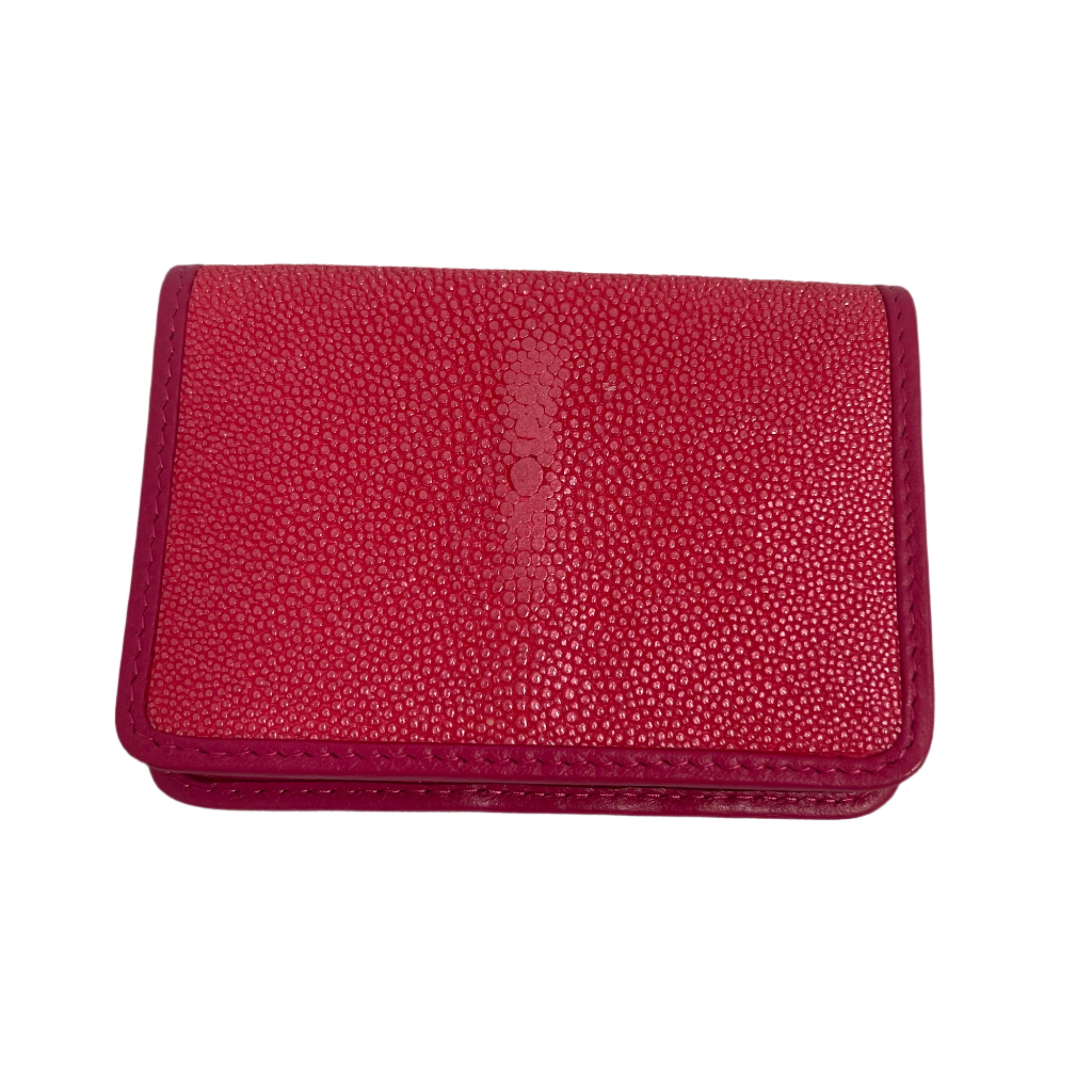 Stingray Leather Card Holder