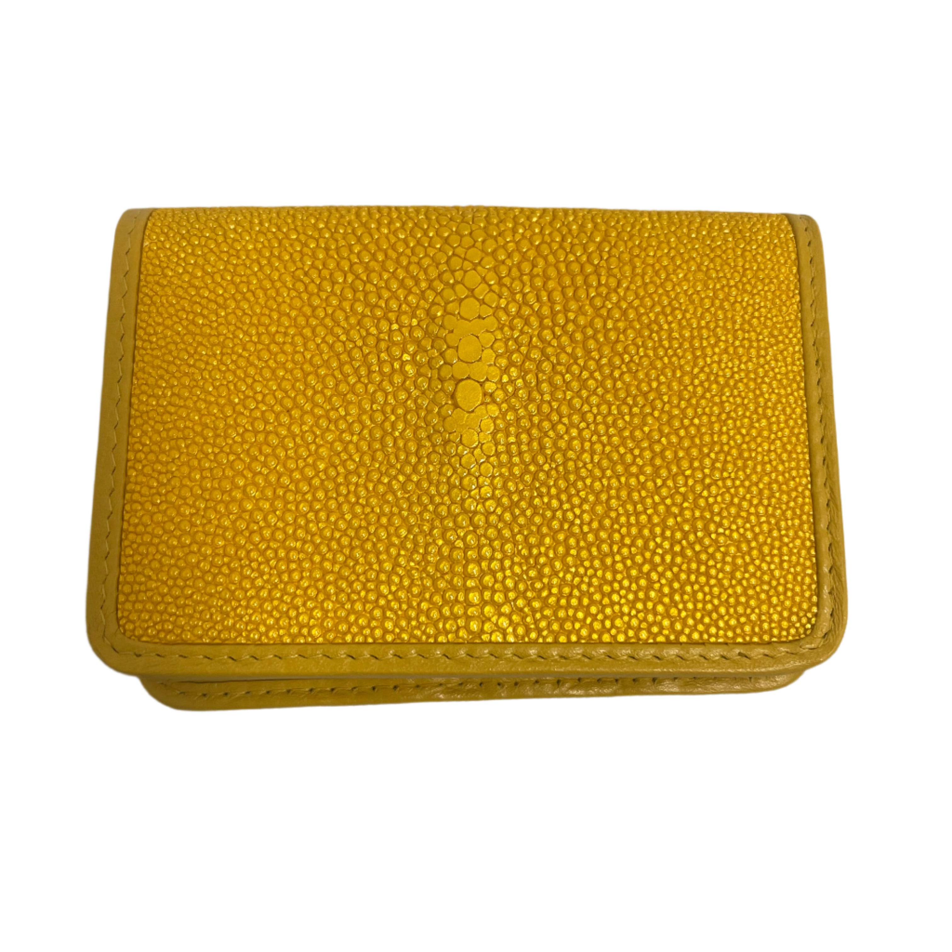 Stingray Leather Card Holder