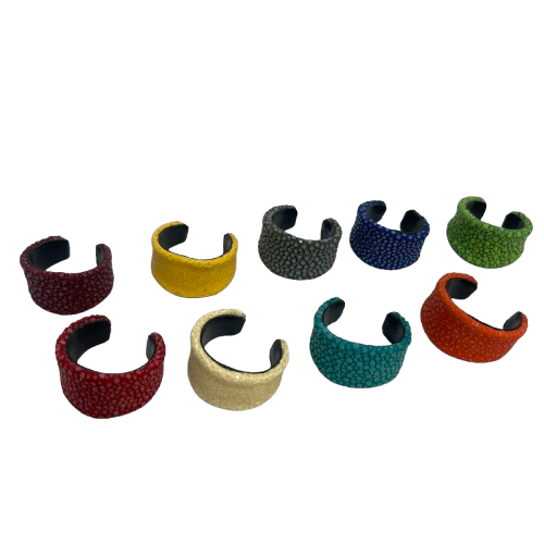 Stingray Leather Ring