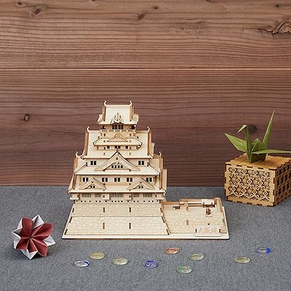 Ki-gu-mi 3D Wooden Japanese Castle Puzzles