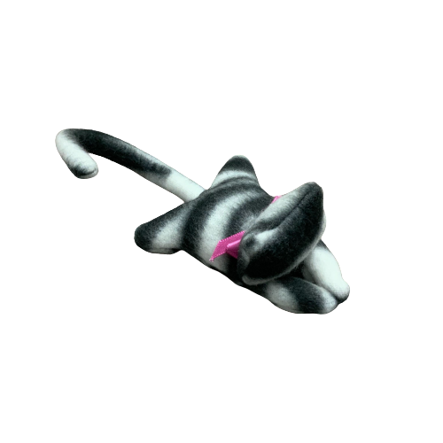 Cat Clip zebra frontside