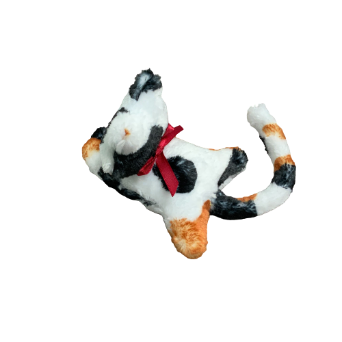 Cat Clip calico backside