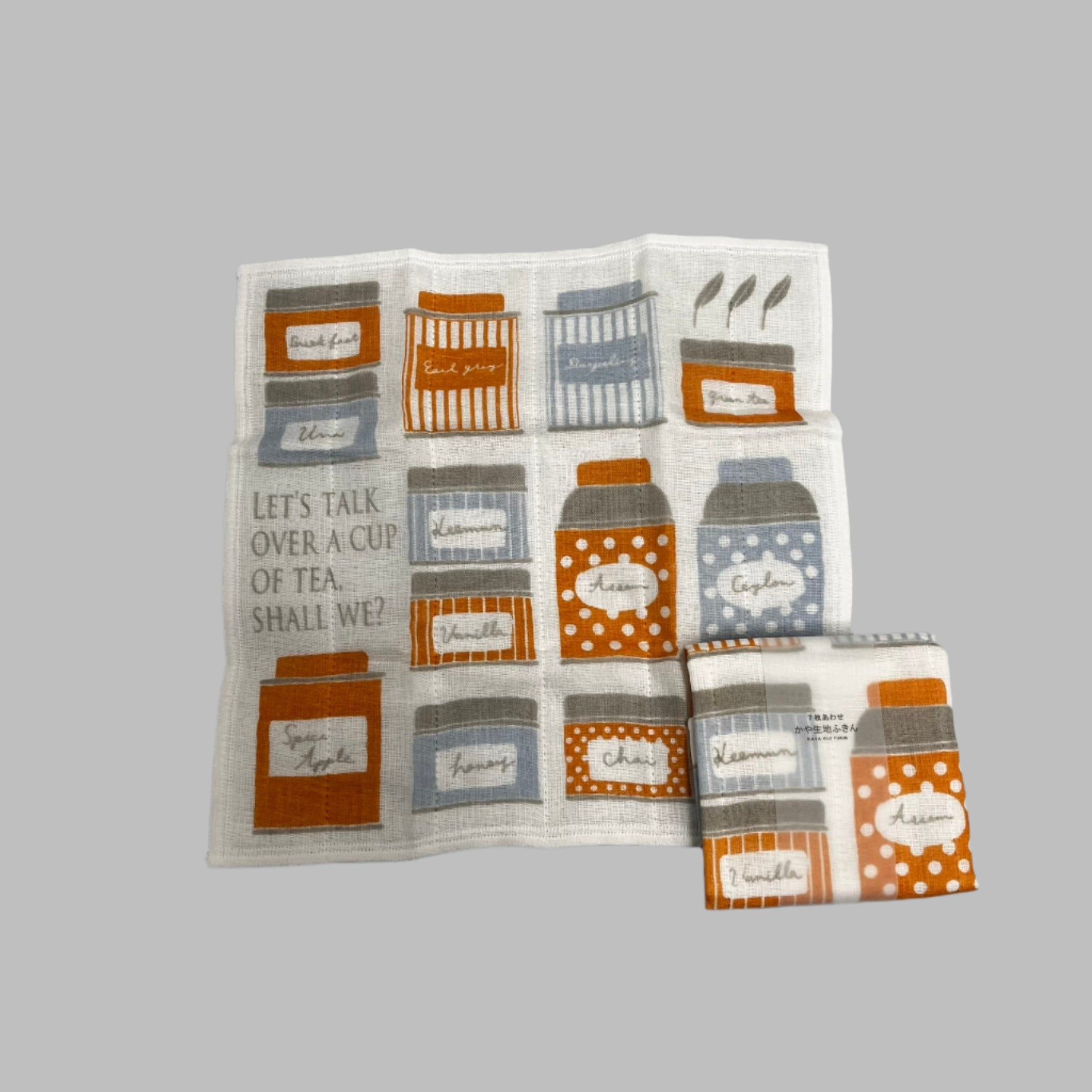 WAFUKA Kitchen Hand Towels – 4-Piece Set (Standard Size)