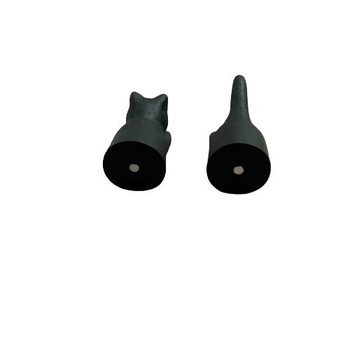 Jumping Cat Magnet black