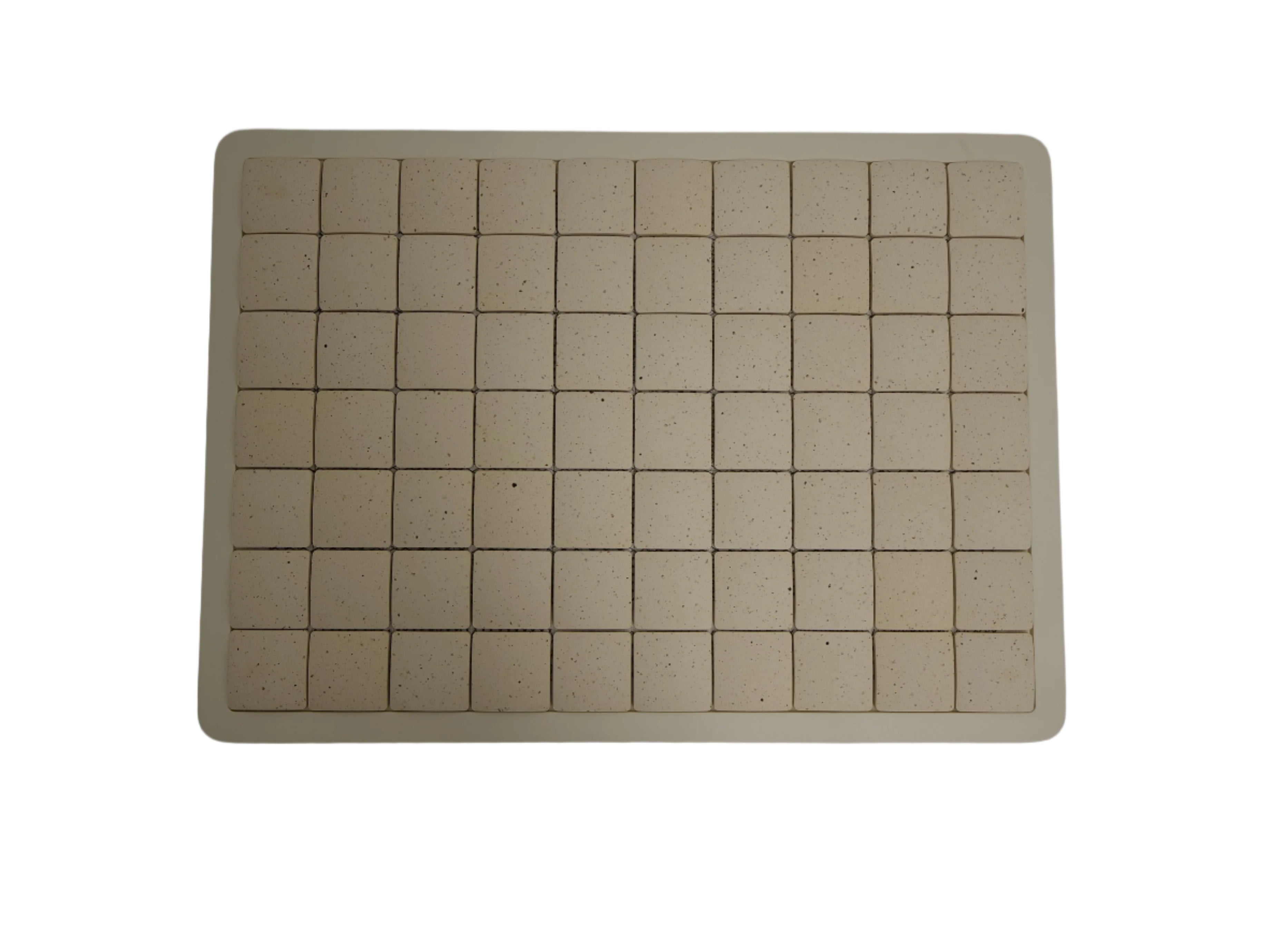 PURE REFRE Diatomaceous Earth Tile Bath Mat – Lightweight & High Absorbency