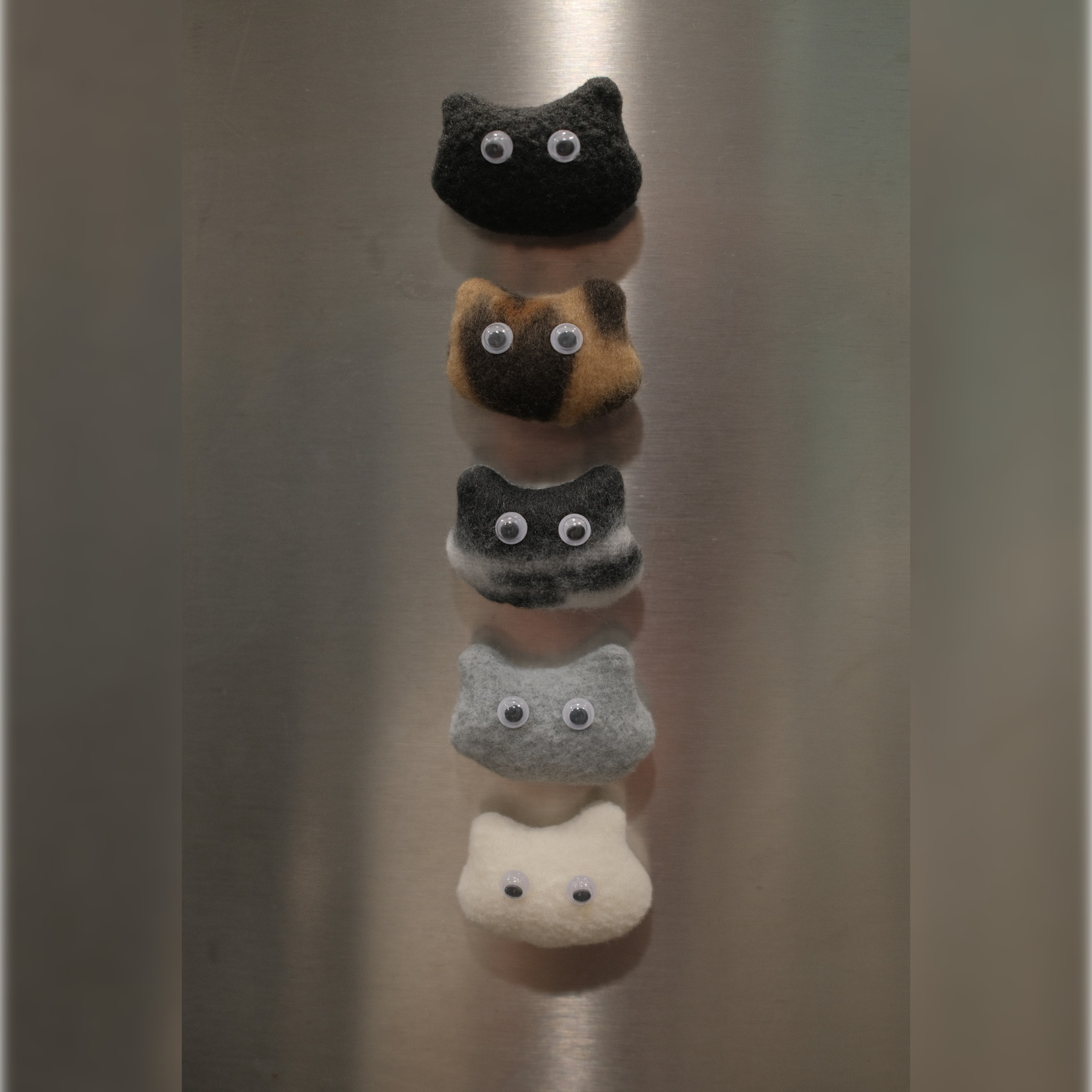 Fluffy Cat Magnet