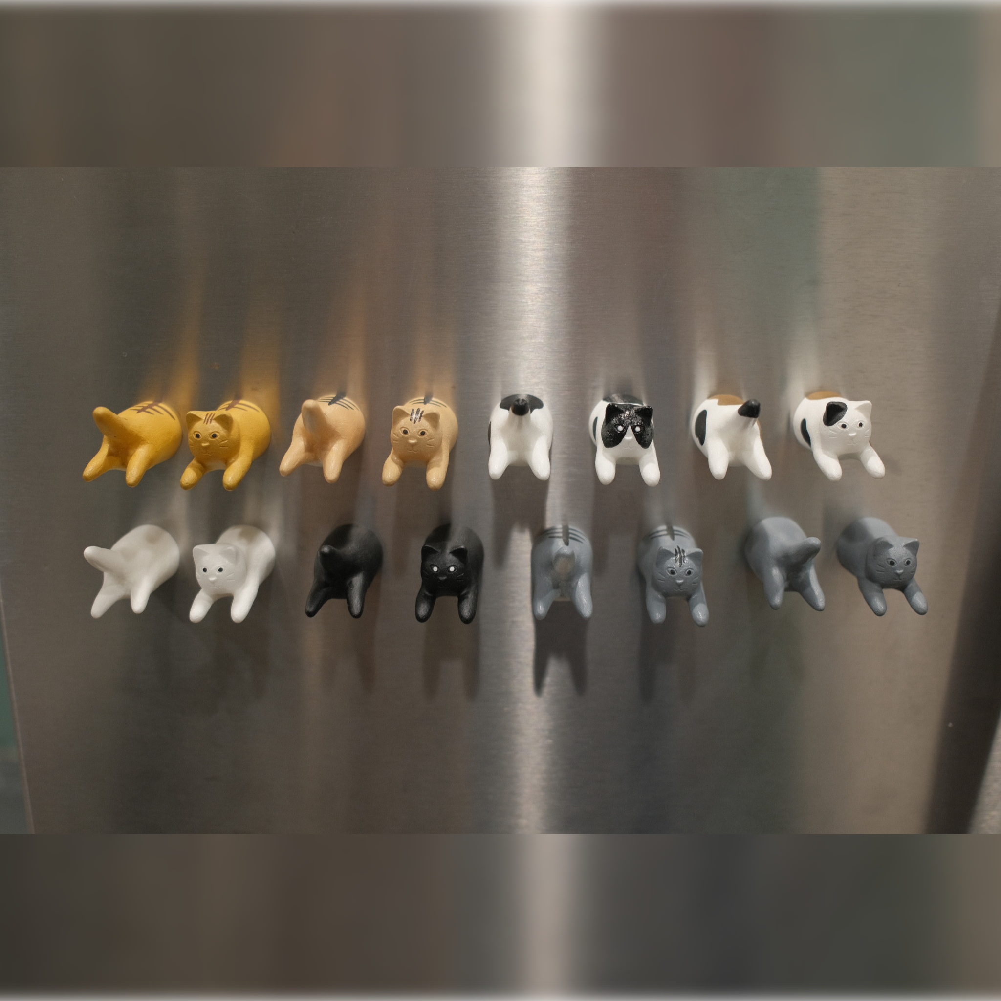 Jumping Cat Magnet